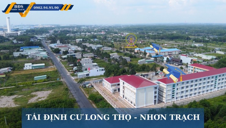 Bán đất nền Nhơn Trạch - Khu Tái Định Cư xã Long Thọ - Cửa ngõ cảng Phước An